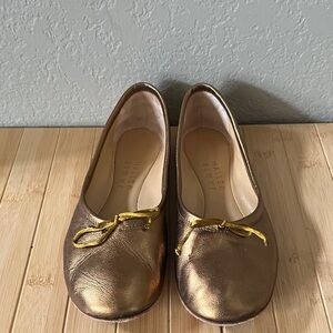 Jamie Haller the ballet slipper flats in gold EU 39 (US 8)